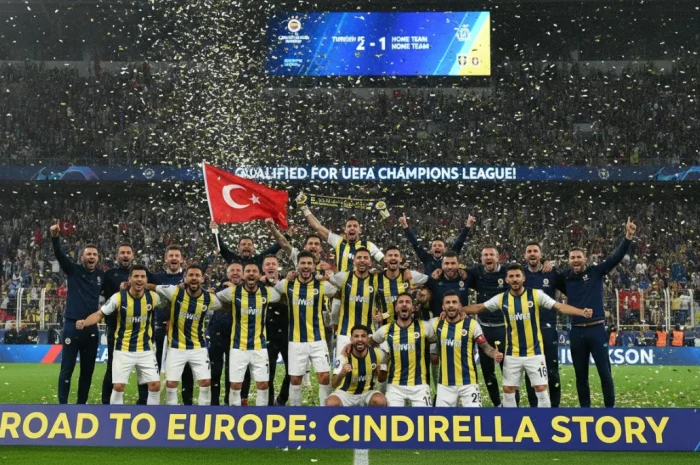 Fenerbahçe Fransa’da Tarih Yazdı, 18 Yıl Sonra Şampiyonlar Ligi’nde