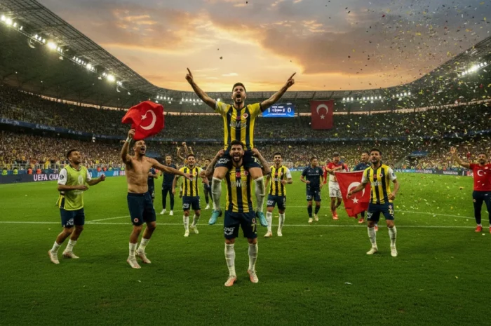 Fenerbahçe, Sturm Graz’ı Geçip Şampiyonlar Ligi Play-Off’a Yükseldi