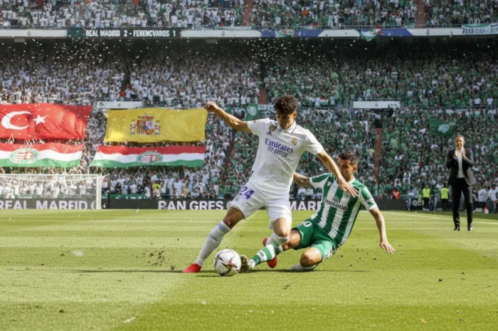 Real Madrid, Ferencvaros’u 2-1 Yendi: Arda Güler 90 Dakika Sahada